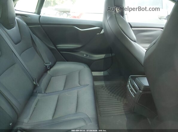 5YJSA1E23JF294843 2018 TESLA MODEL S Black VIN კოდის სტიკერის ხედი