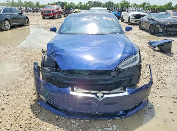 5YJSA1E23LF389017 2020 TESLA MODEL Blue Vista frontal