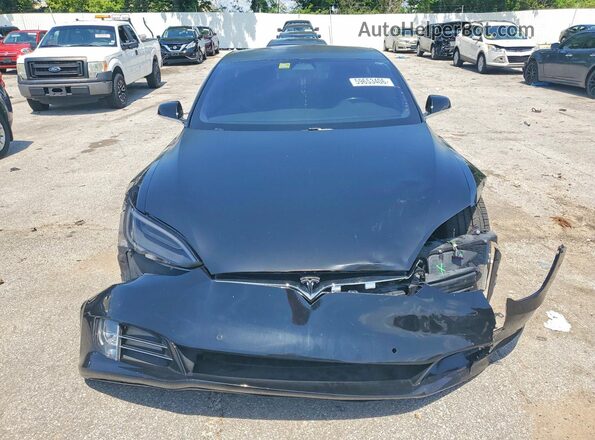 5YJSA1E23MF424415 2021 TESLA MODEL Black წინა ხედი