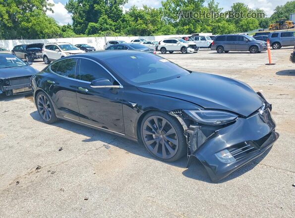 5YJSA1E23MF424415 2021 TESLA MODEL Black წინა მარჯვენა