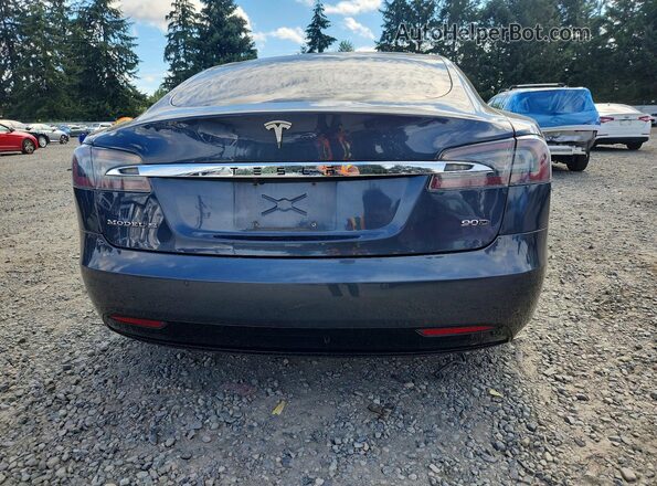 5YJSA1E24GF160755 2016 TESLA MODEL Silver Հետևի տեսք