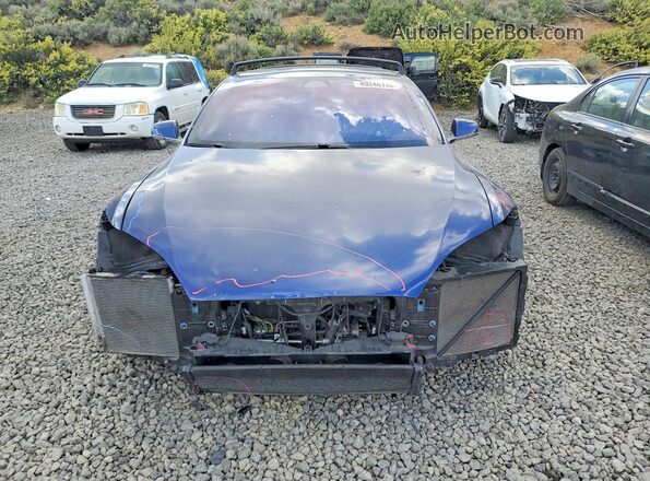 5YJSA1E24LF381945 2020 TESLA MODEL Blue Widok z przodu