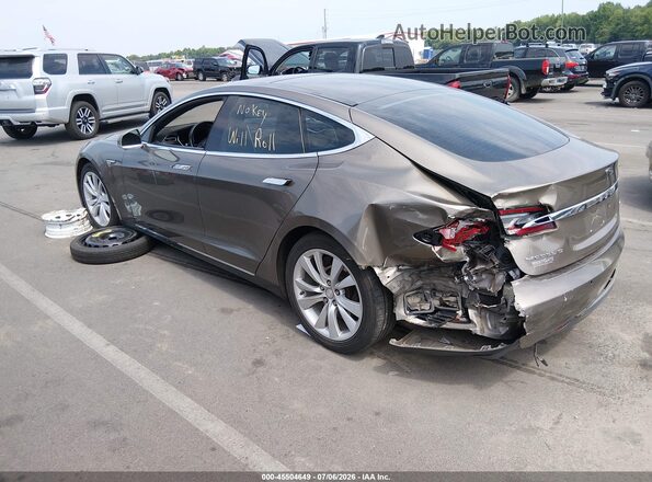 5YJSA1E25GF122368 2016 TESLA MODEL S Gray Հետևի ձախ