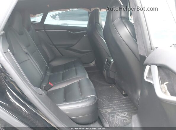 5YJSA1E25KF302216 2019 TESLA MODEL S Black Вид наклейки з VIN-кодом