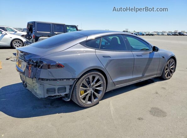 5YJSA1E25KF305732 2019 TESLA MODEL Gray Tył prawy