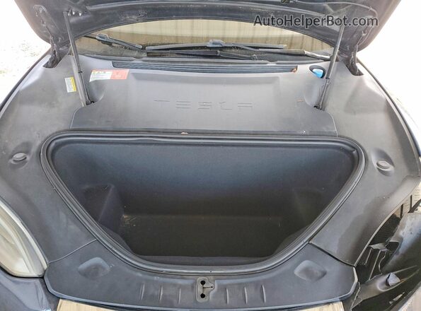 5YJSA1E26GF143794 2016 TESLA MODEL Gray Вид задньої частини салону