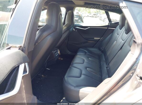 5YJSA1E26GF160756 2016 TESLA MODEL S Gray Widok naklejki z numerem VIN