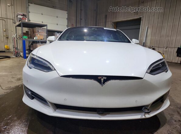 5YJSA1E26HF217023 2017 TESLA MODEL Белый Вид спереди
