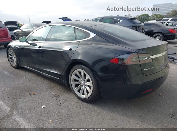 5YJSA1E26JF266096 2018 TESLA MODEL S Black Trasero izquierdo