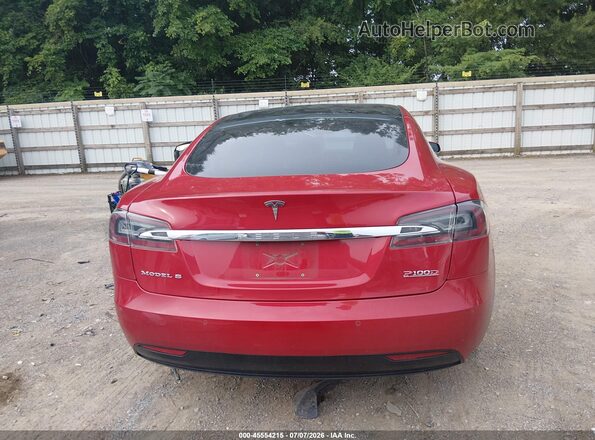 5YJSA1E27KF312133 2019 TESLA MODEL S Red 