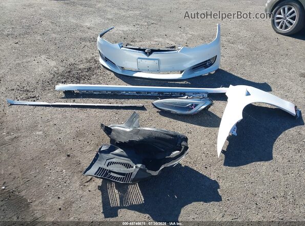 5YJSA1E27MF427754 2021 TESLA MODEL S White Instrument cluster view