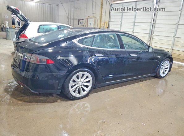 5YJSA1E28GF134871 2016 TESLA MODEL Black Հետևի աջ