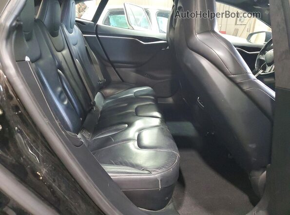 5YJSA1E28GF134871 2016 TESLA MODEL Black Հետևի նստատեղերի տեսք
