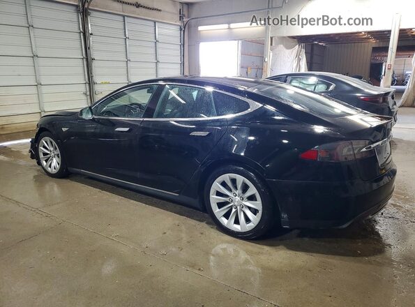 5YJSA1E28GF134871 2016 TESLA MODEL Black Հետևի ձախ