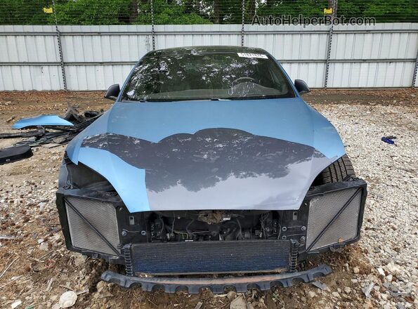 5YJSA1E28GF142548 2016 TESLA MODEL Blue Front view
