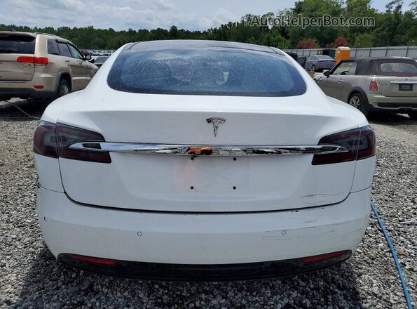 5YJSA1E28GF149807 2016 TESLA MODEL White Հետևի տեսք