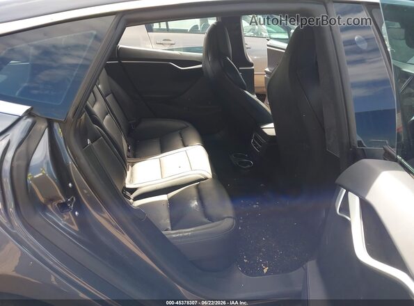 5YJSA1E28HF229576 2017 TESLA MODEL S Black Widok naklejki z numerem VIN