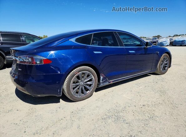 5YJSA1E28JF282820 2018 TESLA MODEL Blue Rear right