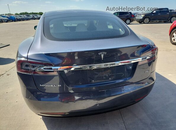 5YJSA1E28JF300202 2018 TESLA MODEL Charcoal Vista trasera