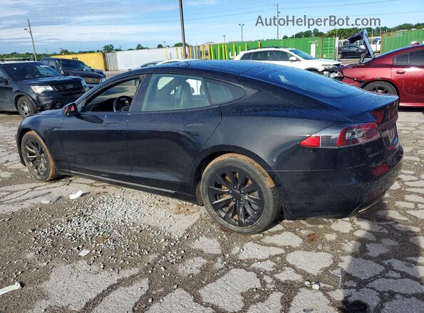 5YJSA1E29HF207294 2017 TESLA MODEL Black უკანა მარცხენა