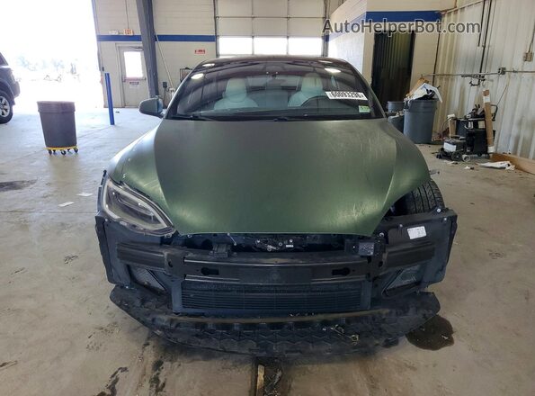 5YJSA1E29JF243816 2018 TESLA MODEL Green Vista frontal