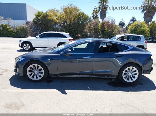 5YJSA1E29JF277044 2018 TESLA MODEL S Gray სალონის 360-გრადუსიანი ხედი