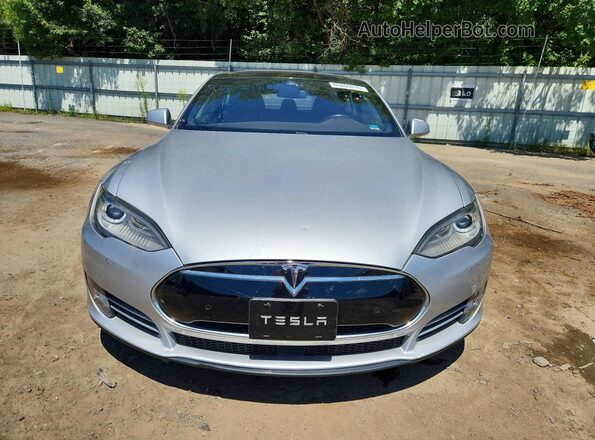 5YJSA1E2XGF123791 2016 TESLA MODEL Серебряный Вид спереди