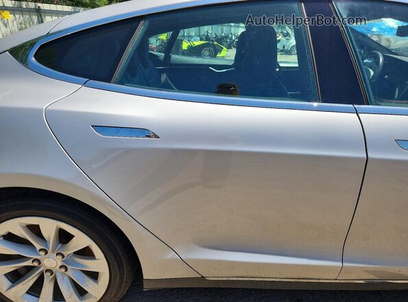5YJSA1E2XGF123791 2016 TESLA MODEL Серебряный Вид задних сидений