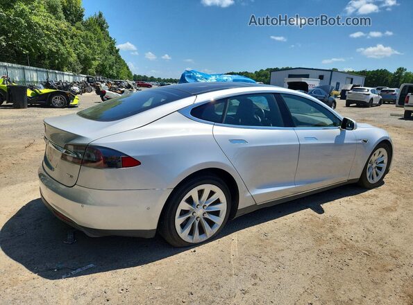 5YJSA1E2XGF123791 2016 TESLA MODEL Серебряный Задняя правая четверть