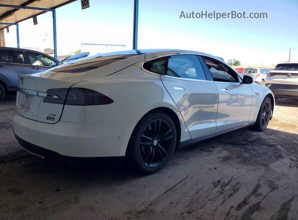 5YJSA1E2XGF124696 2016 TESLA MODEL White Rear right