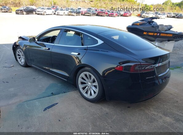 5YJSA1E2XJF253612 2018 TESLA MODEL S Черный Задняя левая четверть