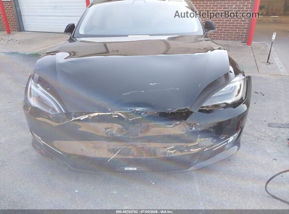 5YJSA1E2XJF253612 2018 TESLA MODEL S Черный Вид спереди
