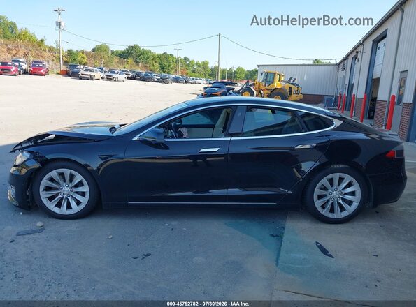 5YJSA1E2XJF253612 2018 TESLA MODEL S Черный Вид задней части салона