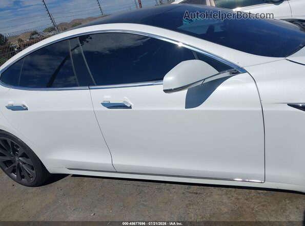 5YJSA1E2XMF424704 2021 TESLA MODEL S White სალონის 360-გრადუსიანი ხედი