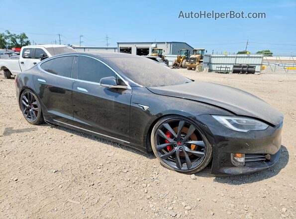 5YJSA1E41JF285480 2018 TESLA MODEL Black Front right