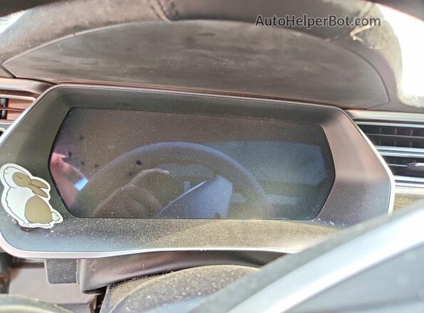 5YJSA1E42GF129604 2016 TESLA MODEL Gray Instrument cluster view