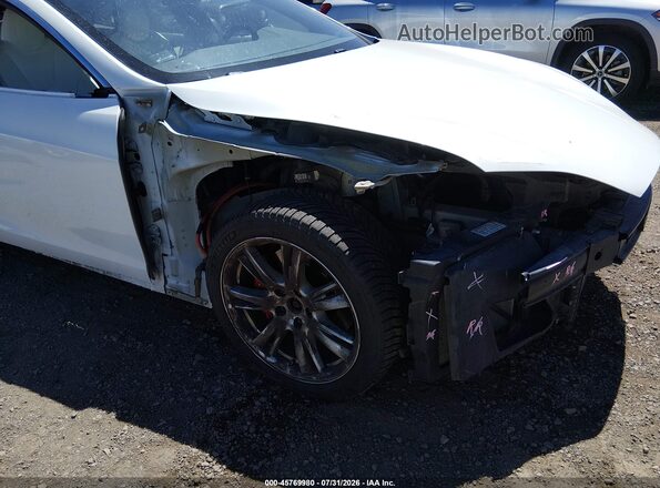 5YJSA1E42LF400655 2020 TESLA MODEL S White Widok z przodu