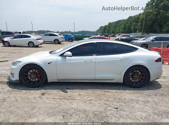 5YJSA1E43KF312843 2019 TESLA MODEL S White სალონის 360-გრადუსიანი ხედი