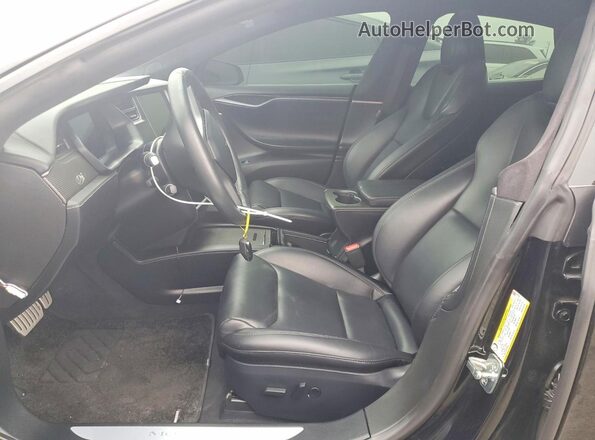 5YJSA1E43MF423380 2021 TESLA MODEL Black წინა სალონის ხედი