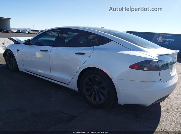 5YJSA1E45LF364685 2020 TESLA MODEL S White უკანა მარცხენა