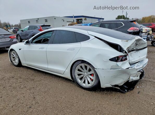 5YJSA1E49KF334975 2019 TESLA MODEL White უკანა მარცხენა