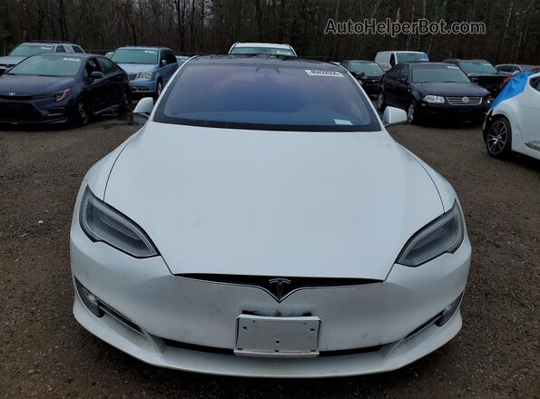 5YJSA1E49KF334975 2019 TESLA MODEL White წინა ხედი