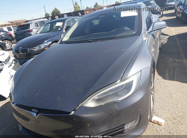 5YJSA1E4XHF199045 2017 TESLA MODEL S Серый Вид щитка приборов