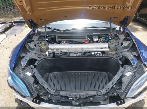 5YJSA1E52PF513097 2023 TESLA MODEL S Синий Вид сзади