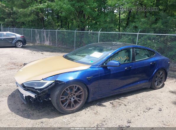 5YJSA1E52PF513097 2023 TESLA MODEL S Синий 