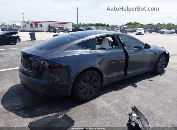 5YJSA1E52PF526982 2023 TESLA MODEL S Gray უკანა მარჯვენა