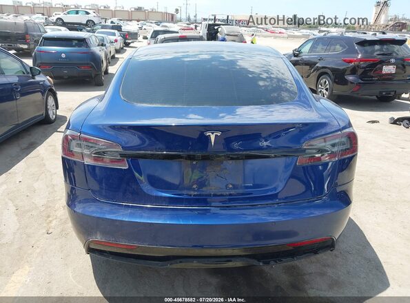 5YJSA1E53MF428149 2021 TESLA MODEL S Blue 