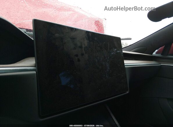 5YJSA1E53MF439944 2021 TESLA MODEL S Red წინა ხედი