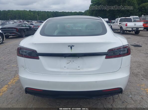 5YJSA1E53MF451690 2021 TESLA MODEL S White 