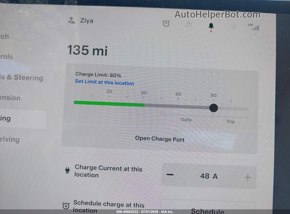 5YJSA1E54PF500660 2023 TESLA MODEL S Blue 